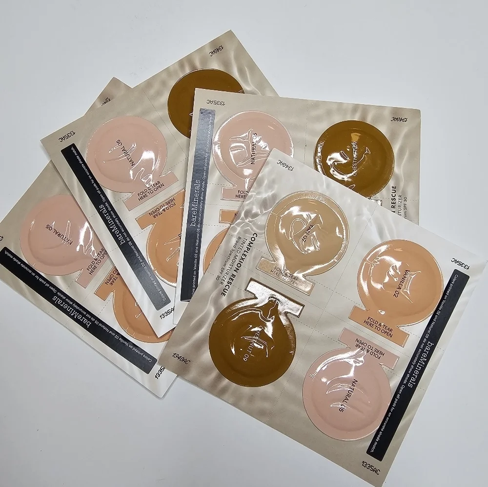 bare Minerals Complexion Rescue Tinted Moisturer With SPF 30 3-in-1 Set Of Four